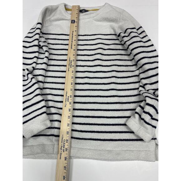 Joules Knitwear Seaham chenille long sleeve pullover sweater size 14 Stripe - Picture 2 of 6
